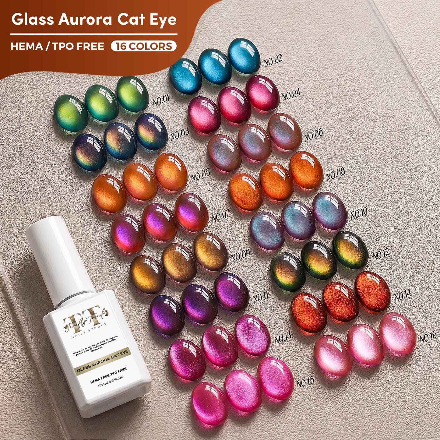 Glass Cat Eye Aurora 005