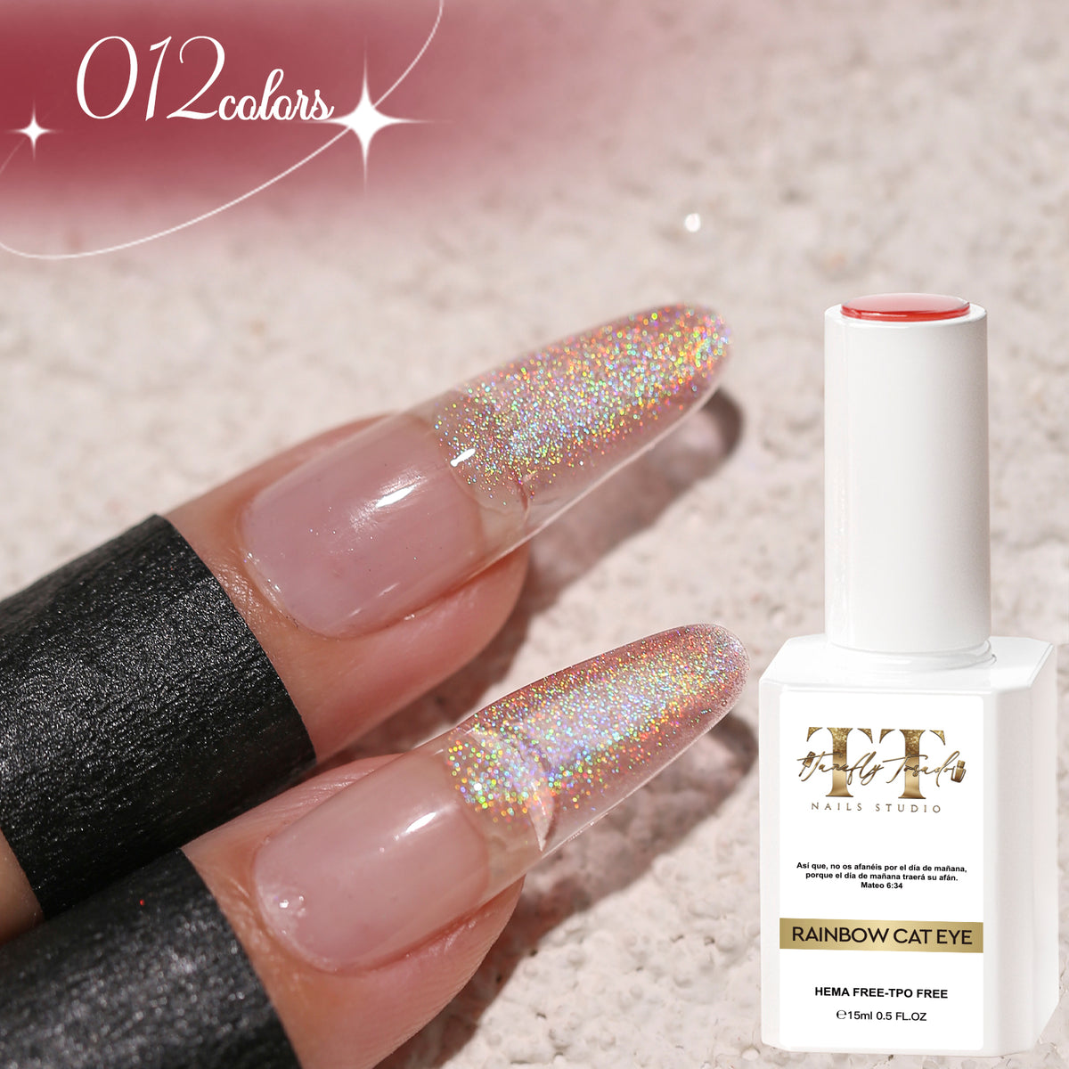 Rainbow Cat Eye 012