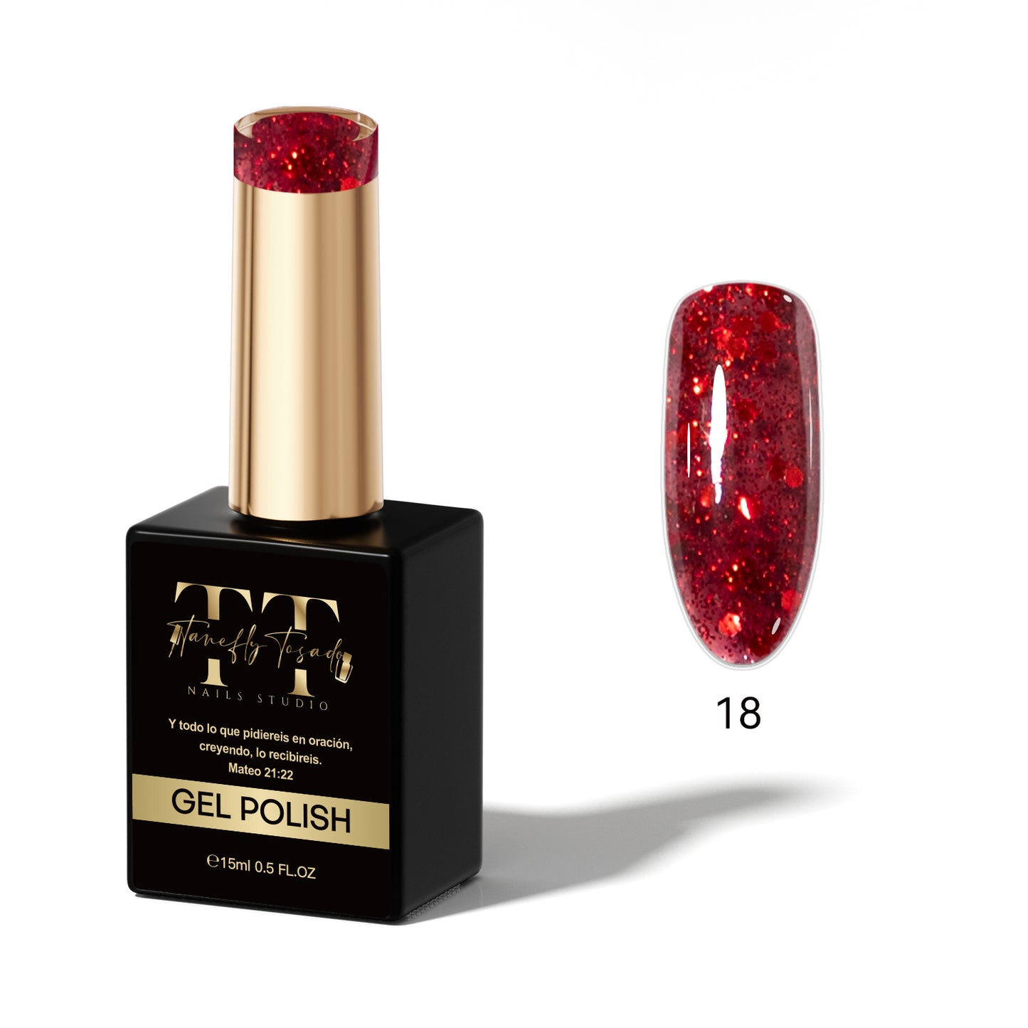 Esmalte en gel Brillo 18