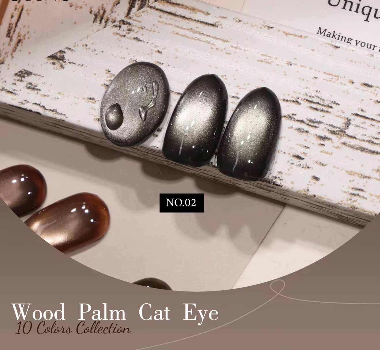 Wood Cat eye 02