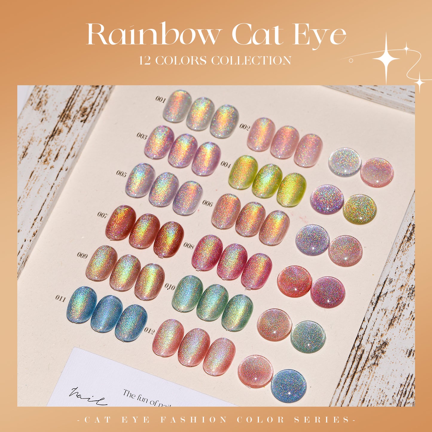 Cat eye Rainbow 010 🌈