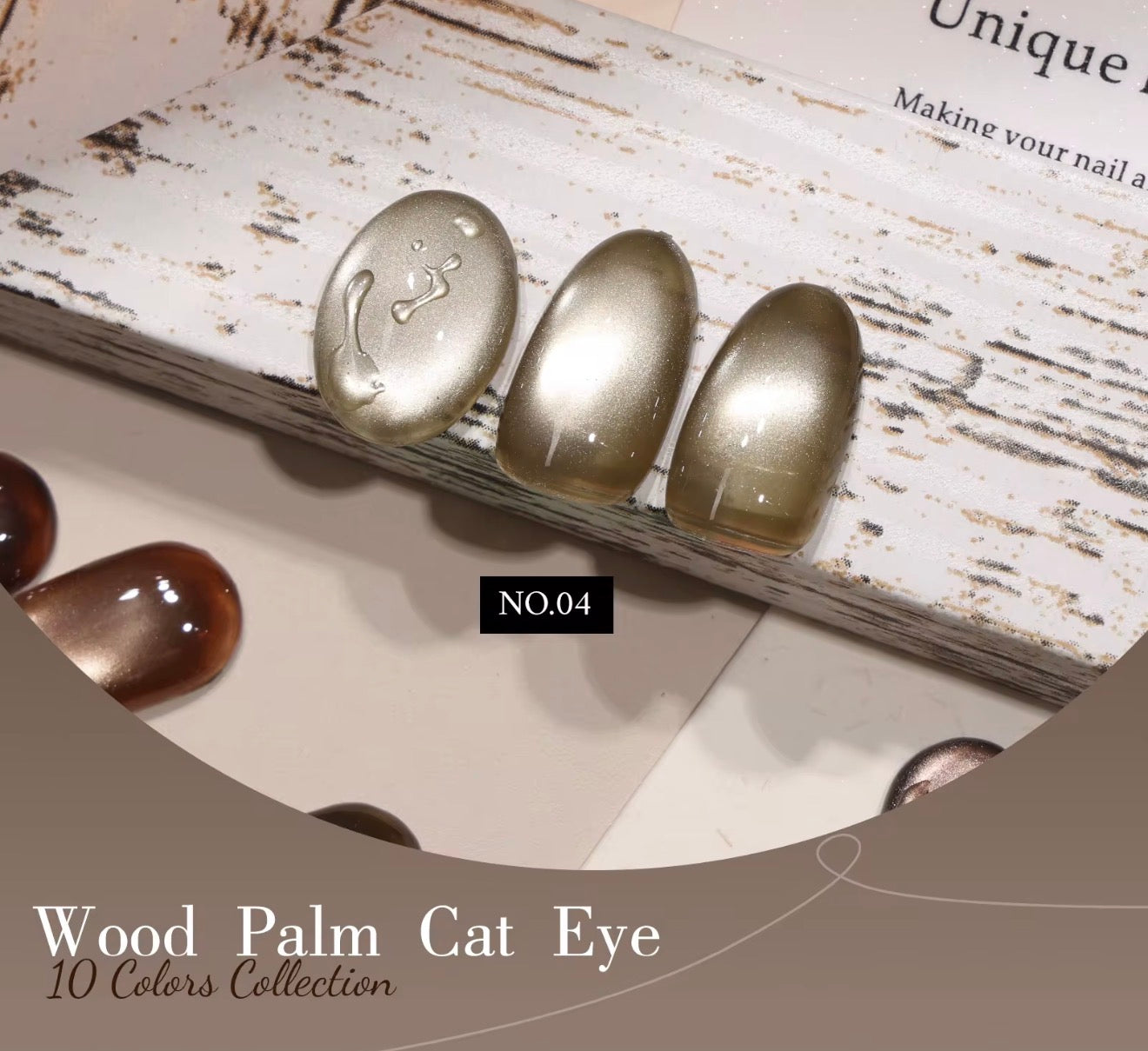 Wood Cat eye 04