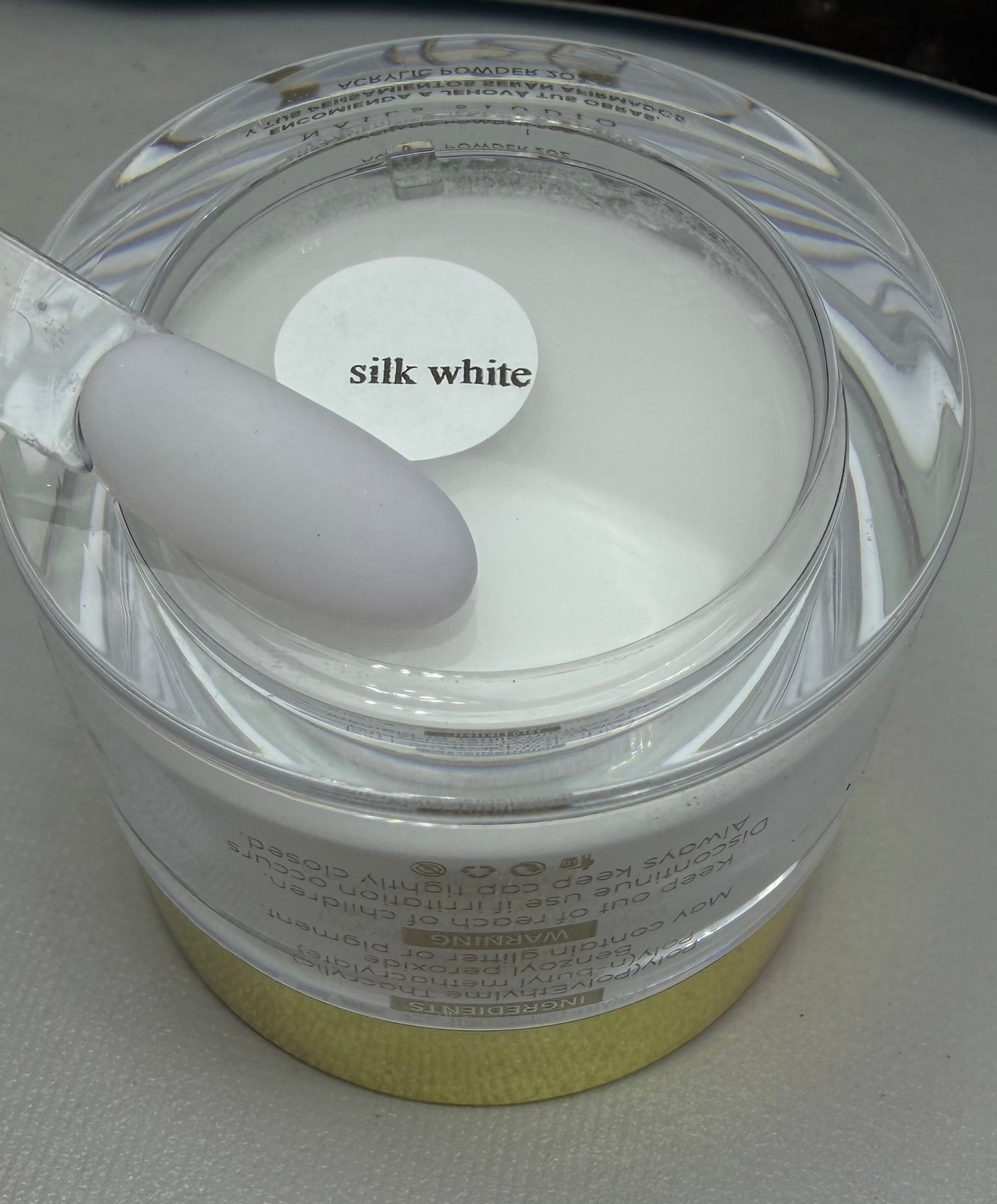 Acrílico Silky white 2 oz