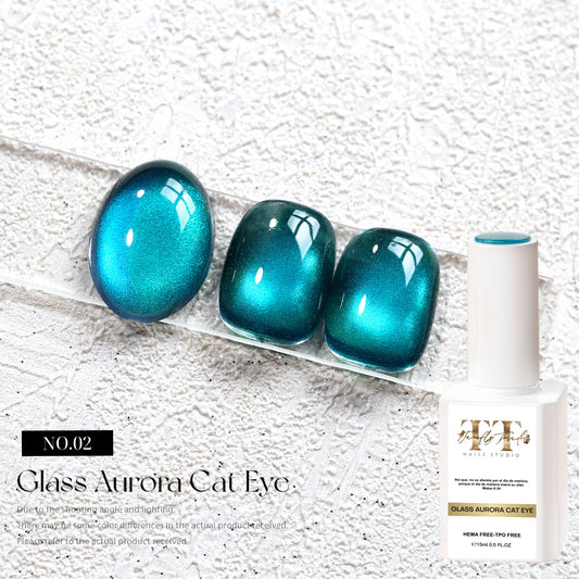 Glass Cat eye Aurora 002