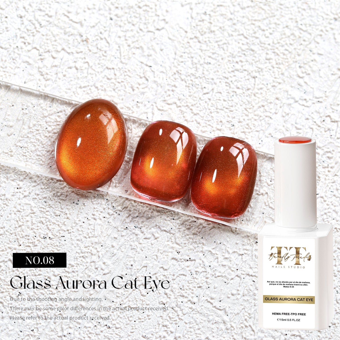 Glass Cat Eye Aurora 008
