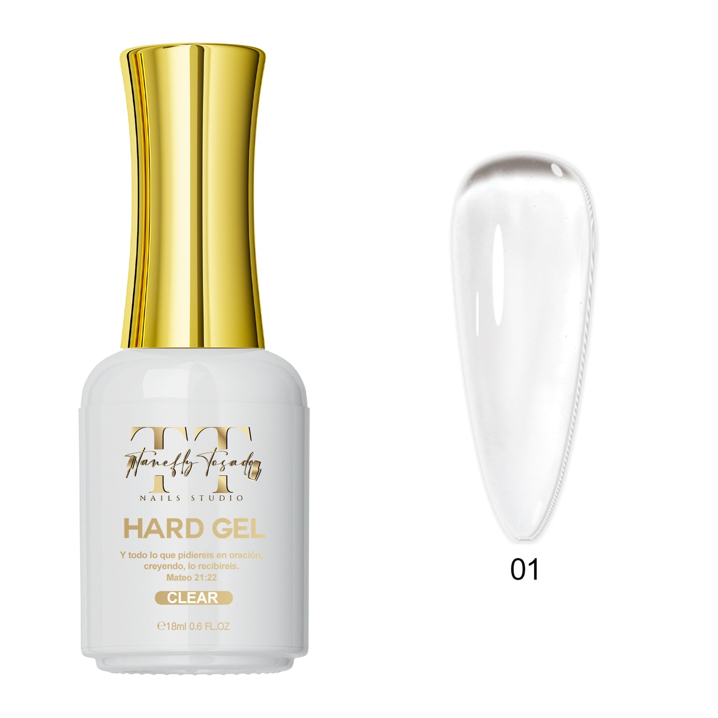 Hard gel Clear 01 18ml