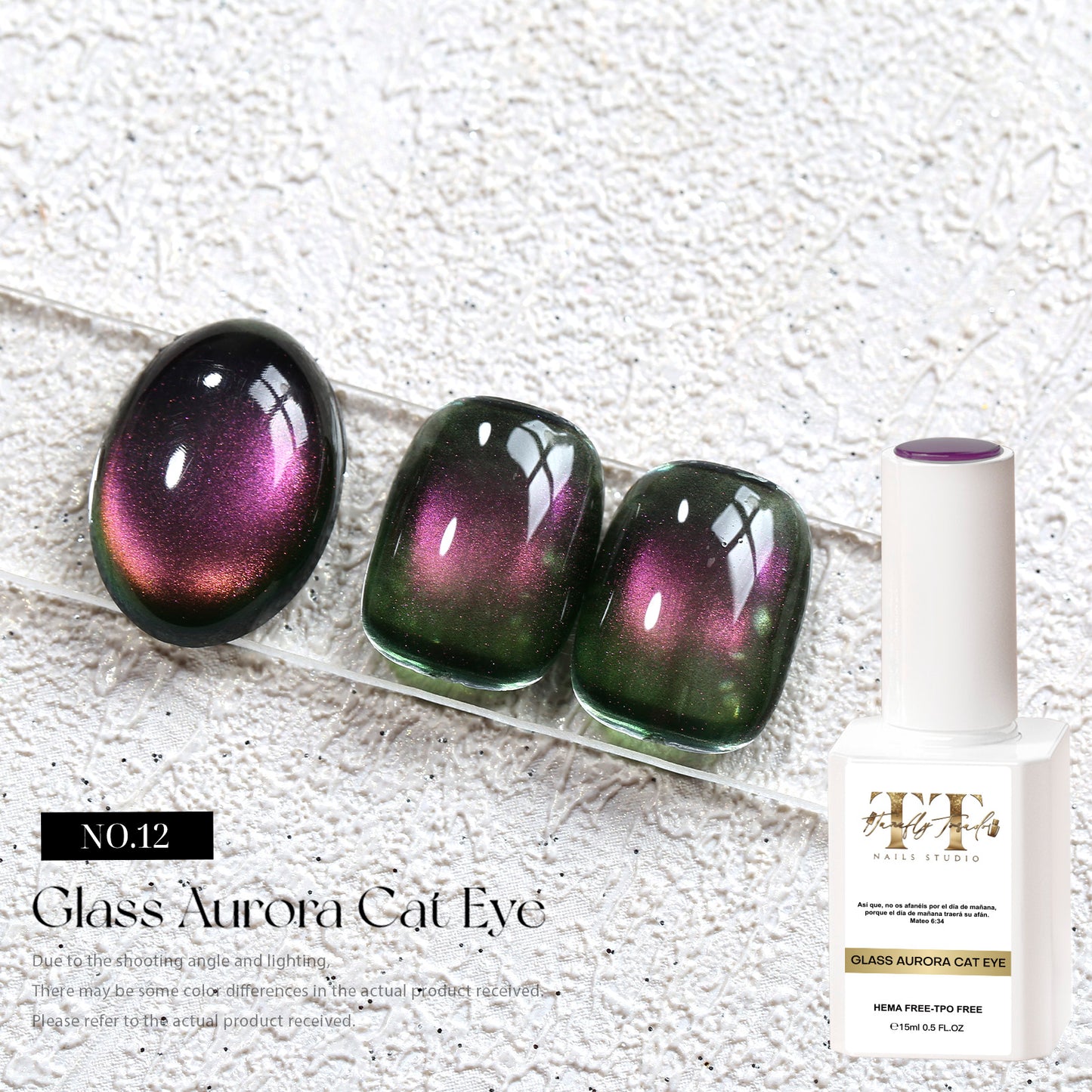 Glass Cat Eye Aurora 012