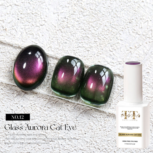 Glass Cat Eye Aurora 012