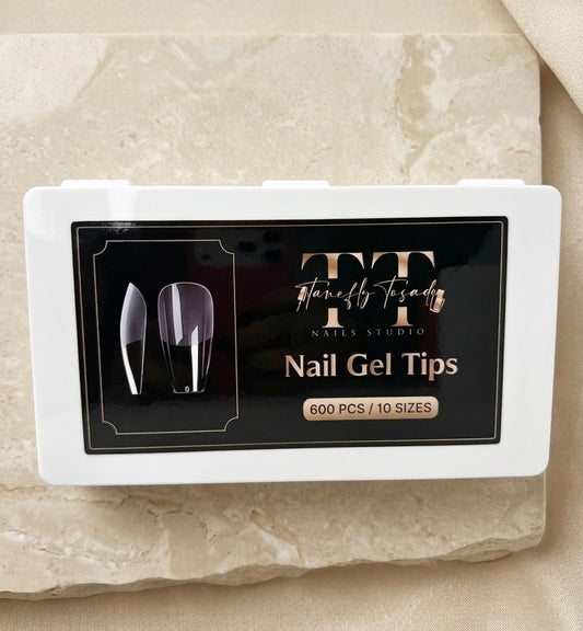 Gel Tips Square (600 piezas )