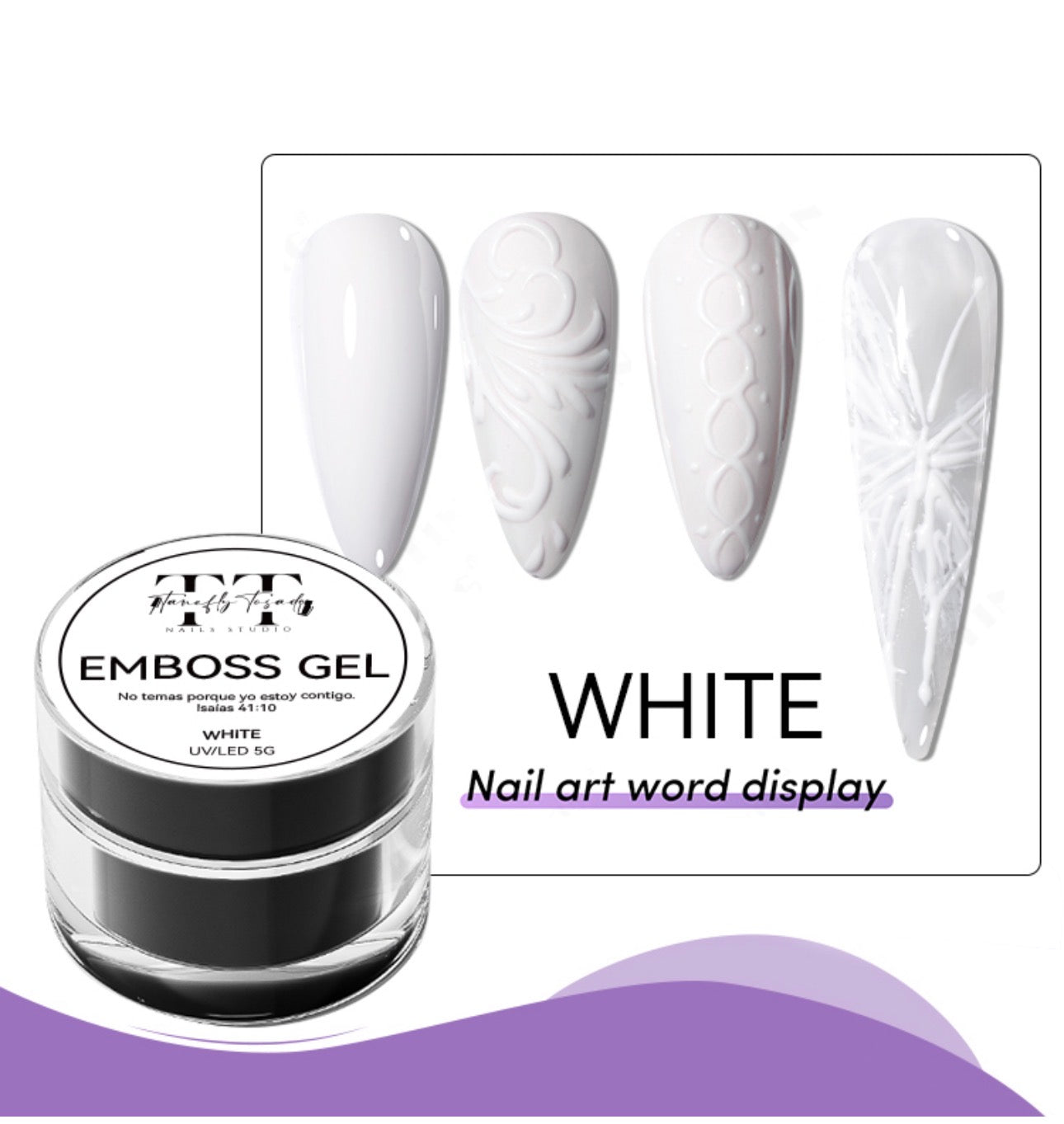 Emboss Gel White 5g
