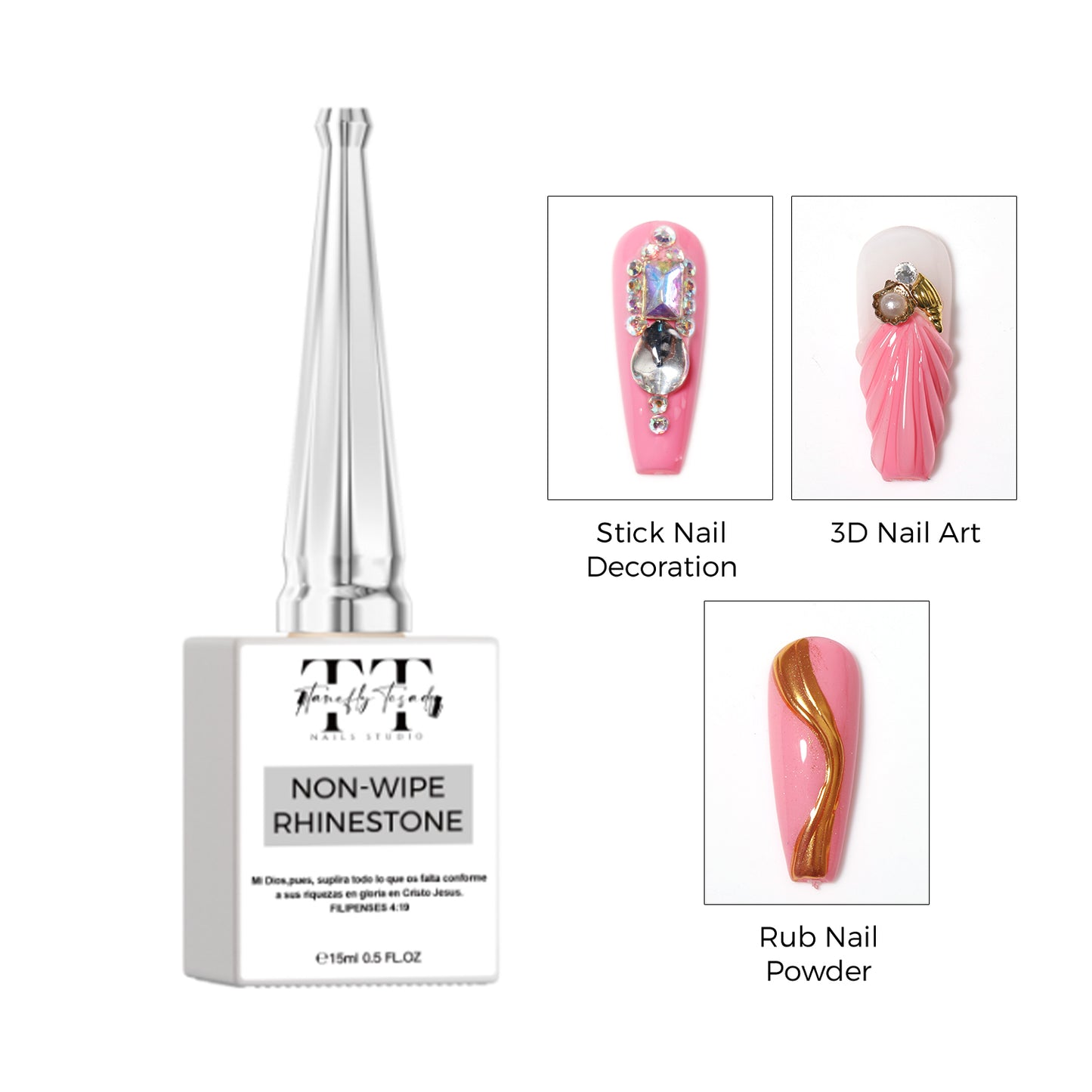 Non Wipe Rhinestones (3d)