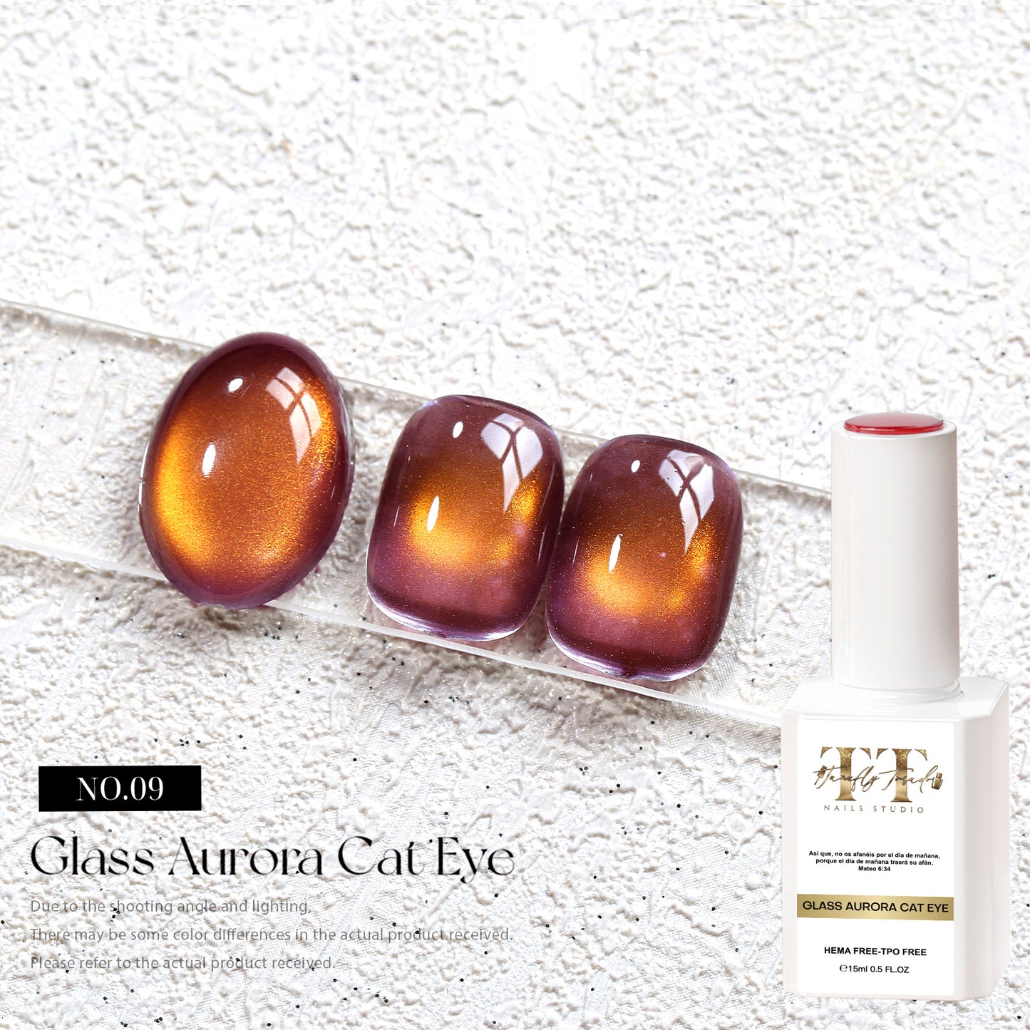 Glass Cat eye Aurora 009