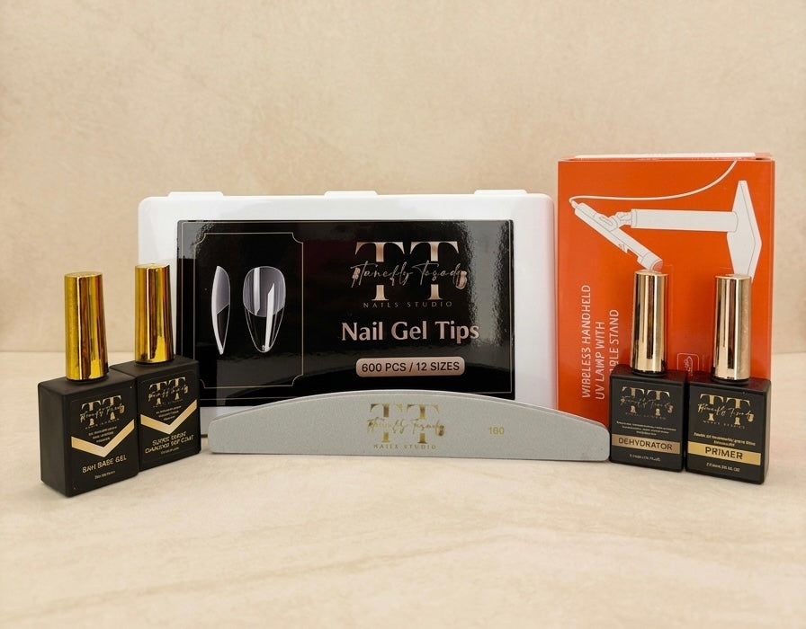 Kit Completo para Geltips Almond (7 en 1)