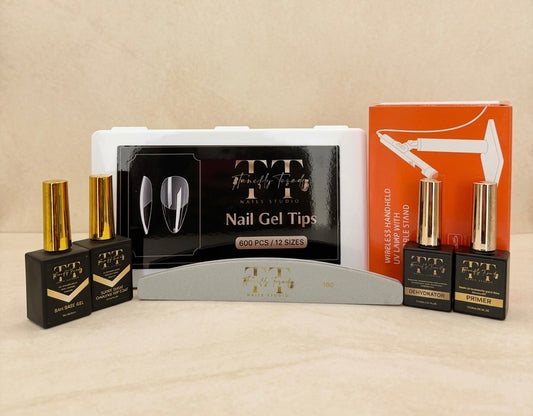 Kit Completo para Geltips Almond (7 en 1)