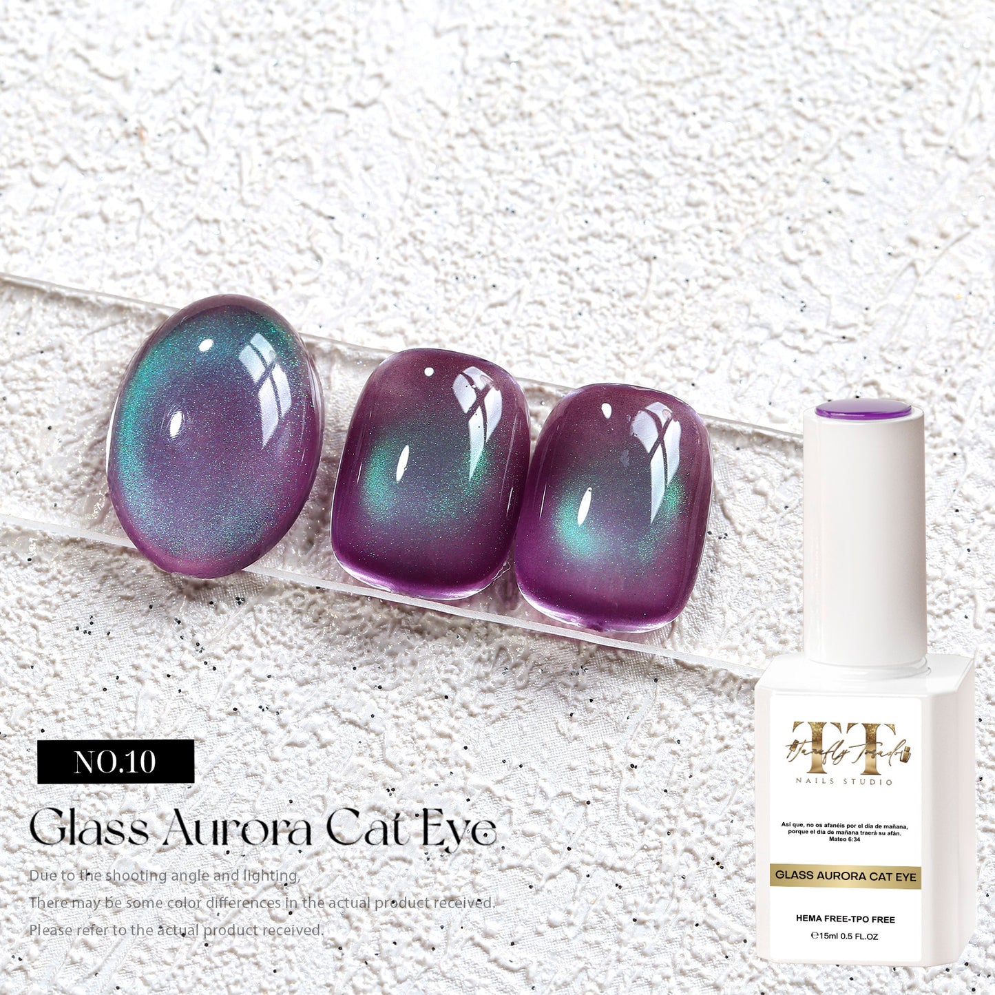 Glass Cat Eye Aurora 010