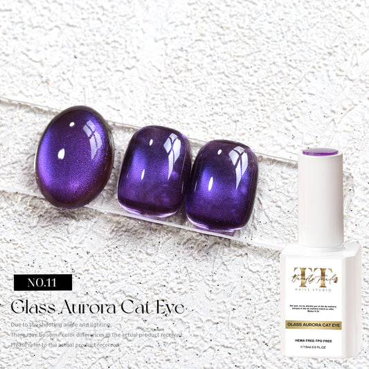 Glass Cat Eye Aurora 011