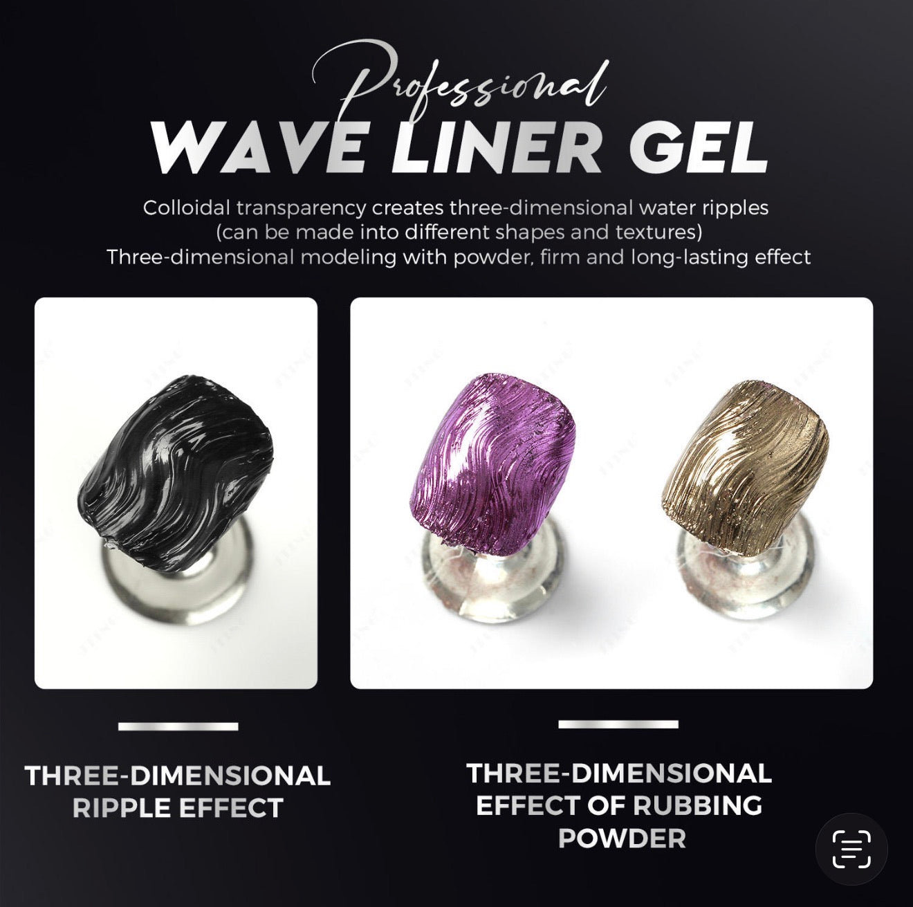 Wave Liner gel Black