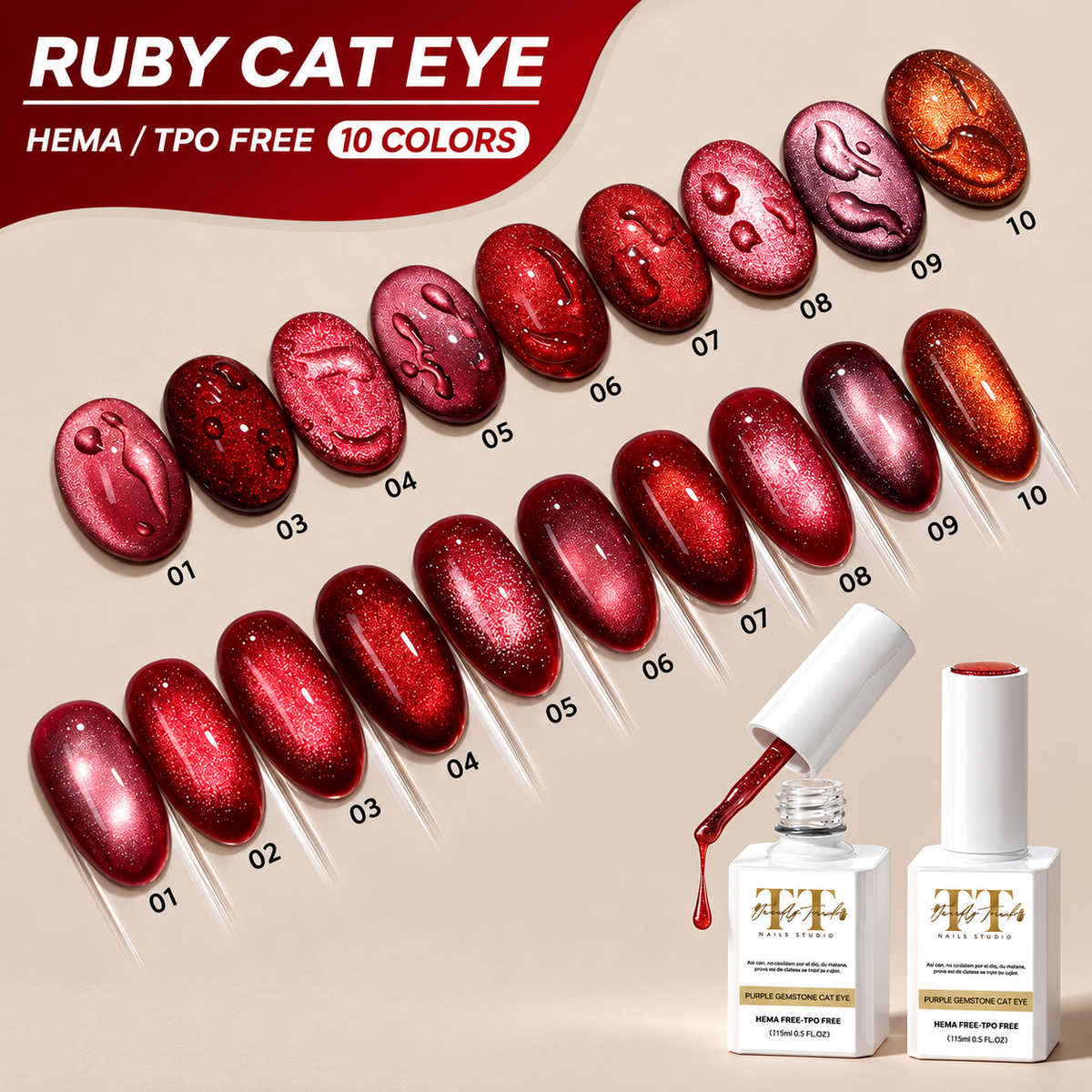 Ruby Cat Eye – TT Nails Studio