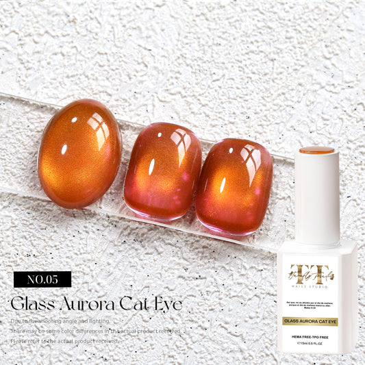 Glass Cat Eye Aurora 005