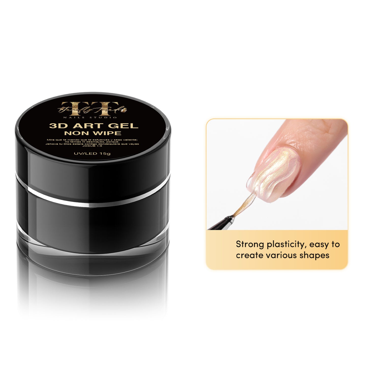 3D Art Gel Non Wipe 15g