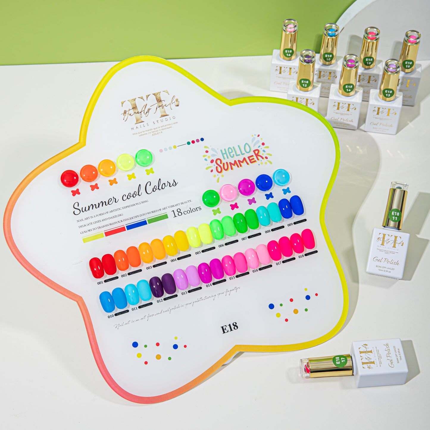 Summer Cool Colors – Colección E18 ☀️🌈
