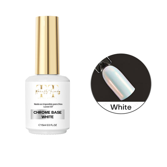 Chrome base blanca