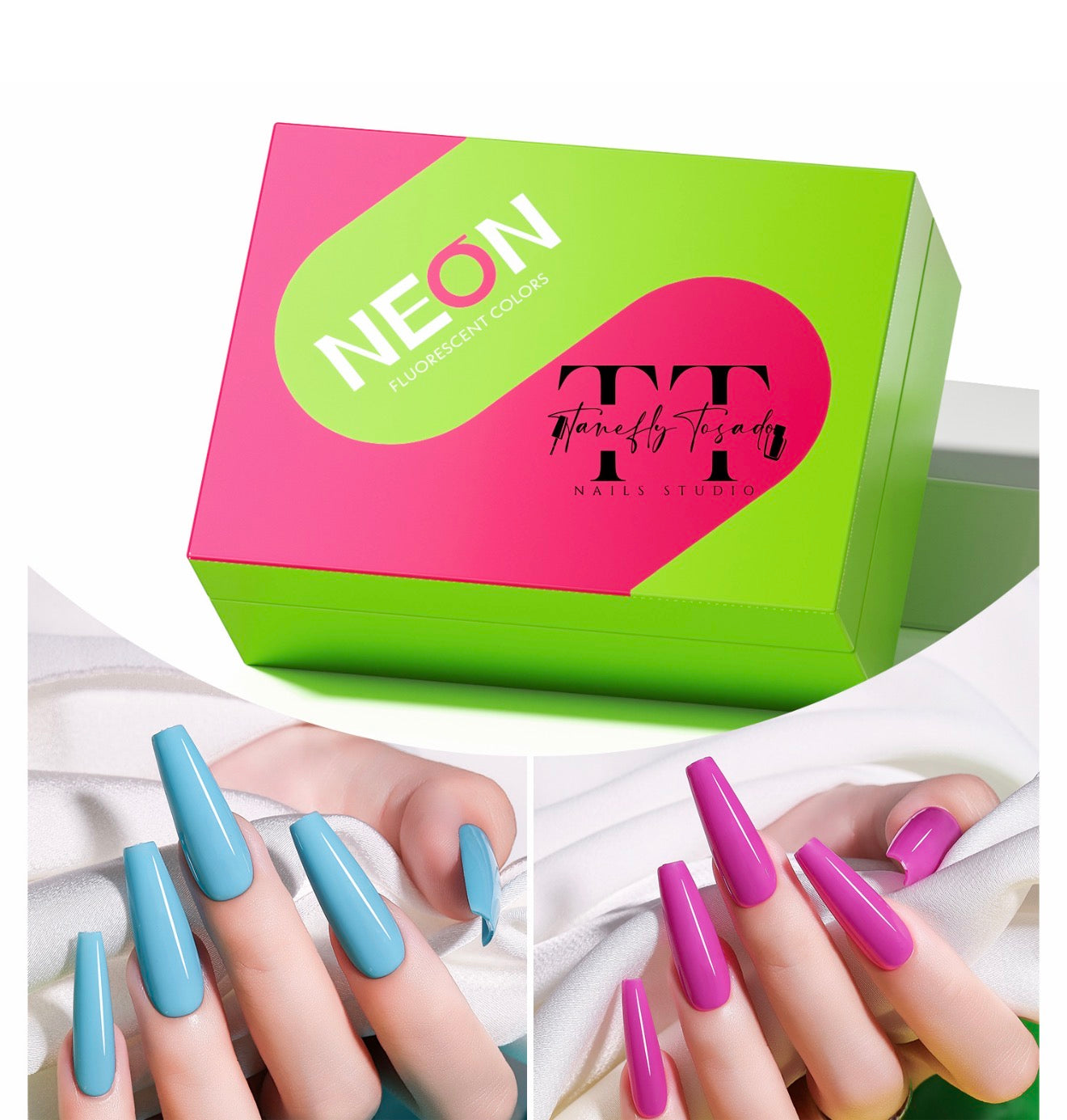 Colección neón de 24 colores