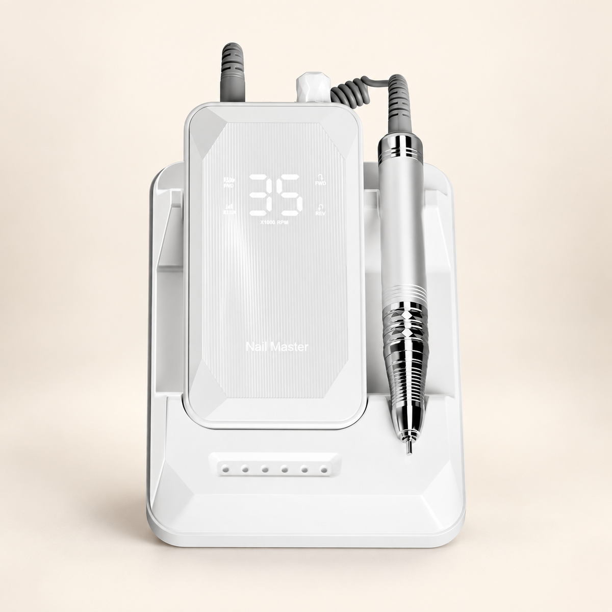 Drill Nail Master 35,000 RPM color blanco