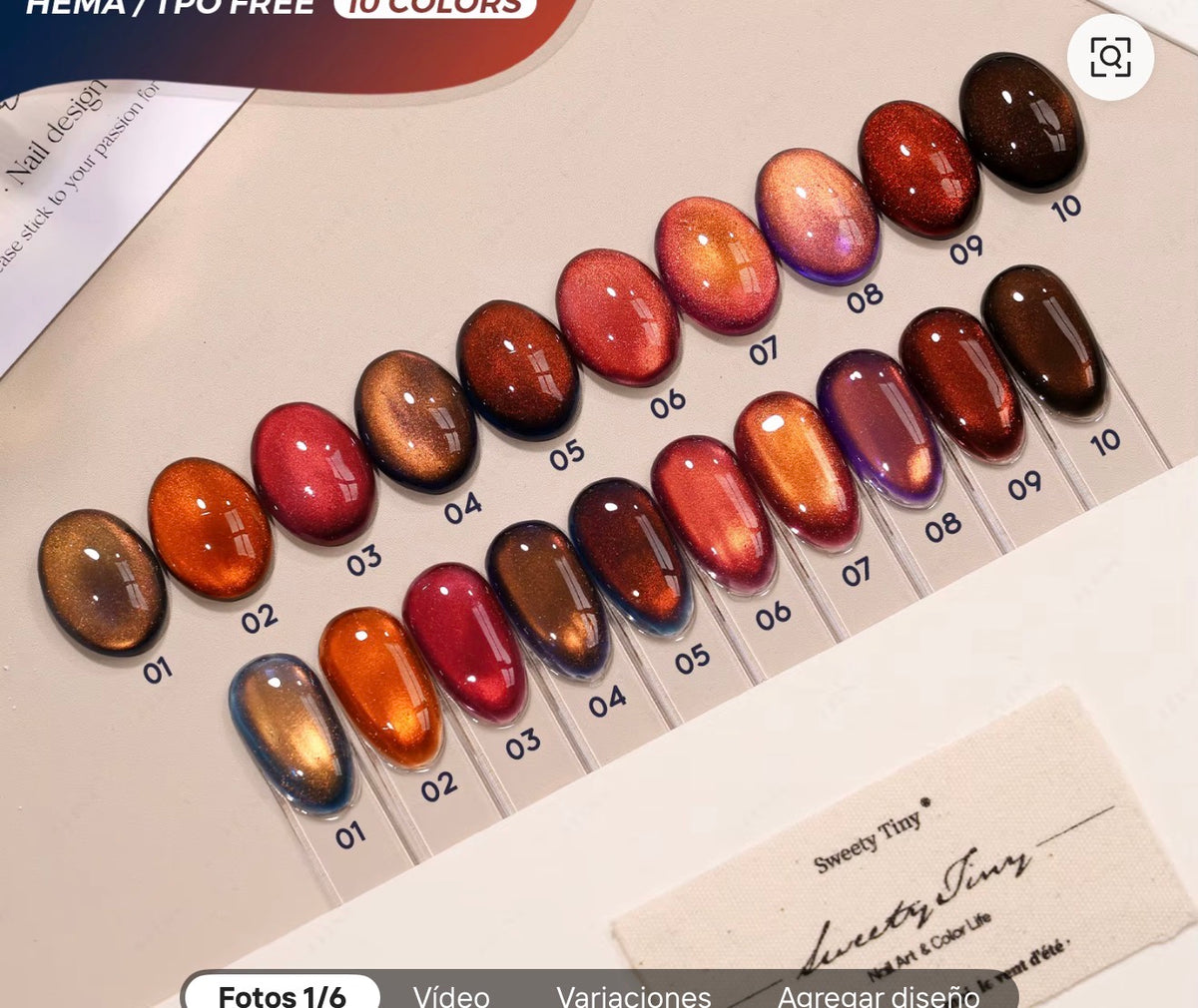 Sunset Cat Eye - TT Nails Studio